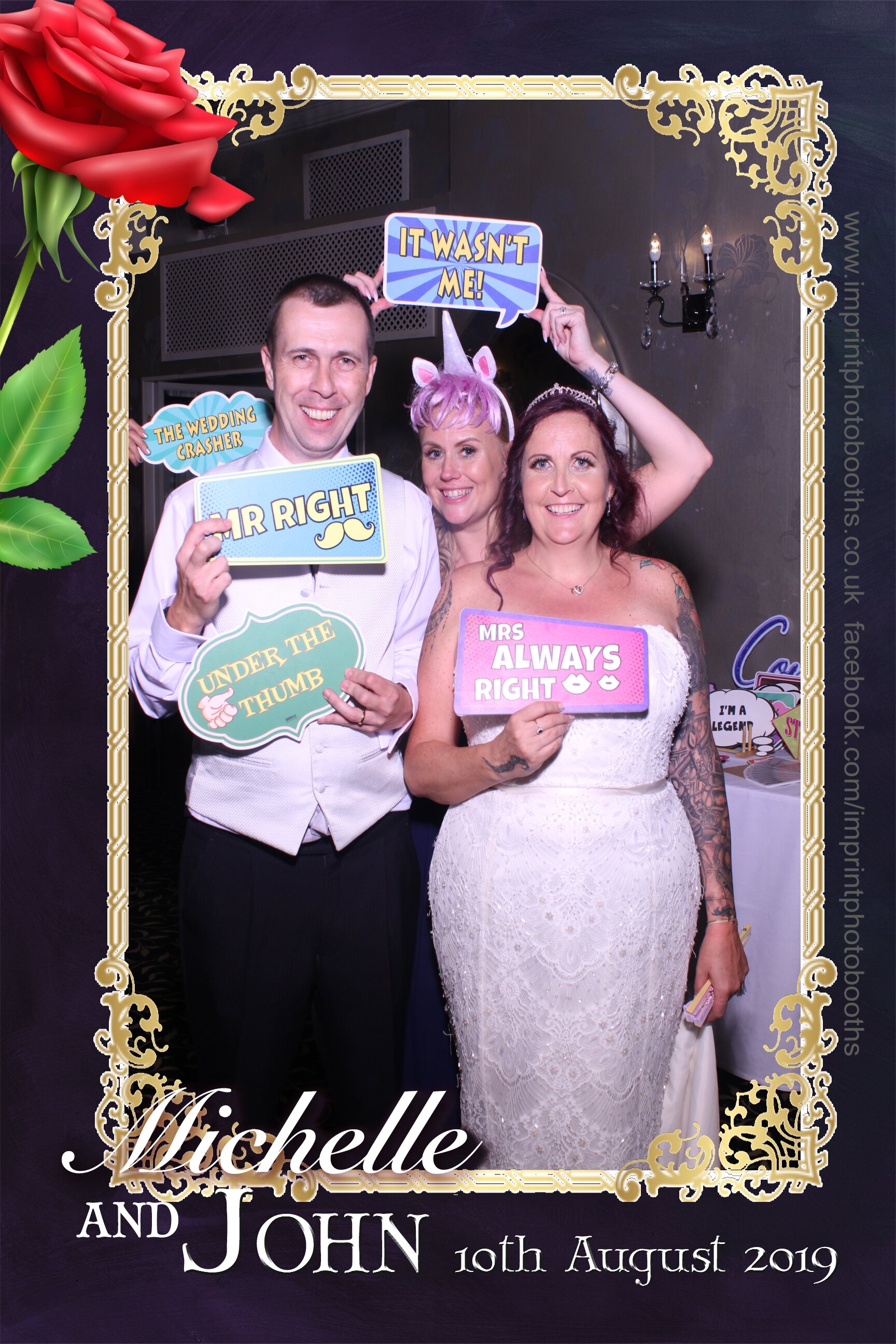 Michelle and John's Wedding | View more photos from the event at gallery.imprintphotobooths.co.uk/u/Imprint-Photobooths/Michelle-and-Johns-Wedding